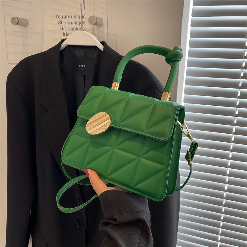 Petit sac à main femme au design géométrique