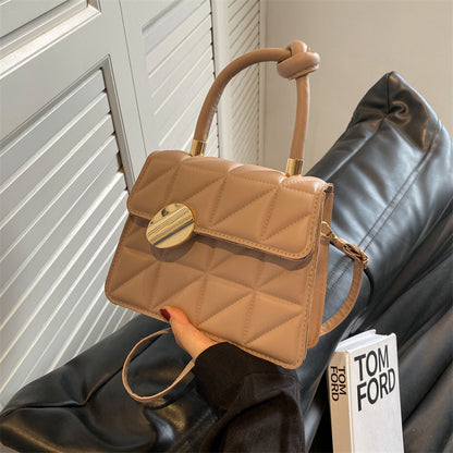 Petit sac à main femme au design géométrique