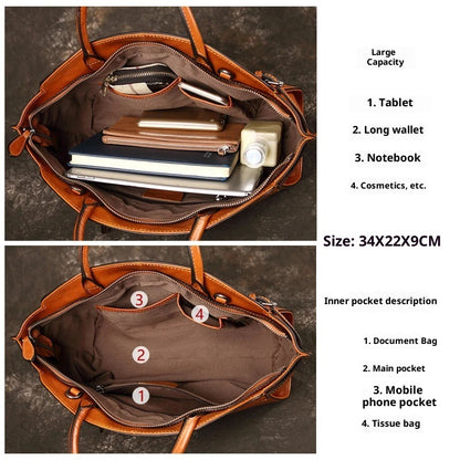 Sac bandoulière zippé en cuir pour femme