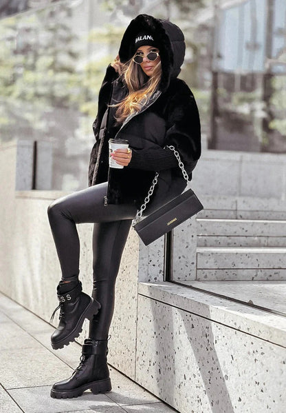 Veste Chic Hiver Élégance Parisienne