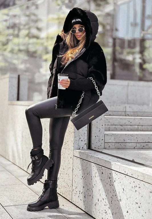 Veste Chic Hiver Élégance Parisienne